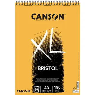 Bristolpapier Canson Xl 50vel 180gr A3 Extra Wit