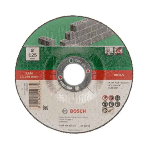 Bosch 2 609 256 335 haakse slijper-accessoire Knipdiskette thumbnail
