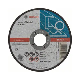 Bosch Trennscheibe Gerade Expert For Metal As 30 S Bf 115 Mm 3, 0 Mm