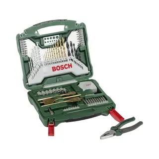 Bosch Zubehör, Bits, X-Line Accessoirekoffer Tangen Set 70 St. (Inbus, Kruis Pozidriv Pz)