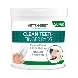 Vet's Best® Clean Zahn-Reinigungspads - 50 Pads