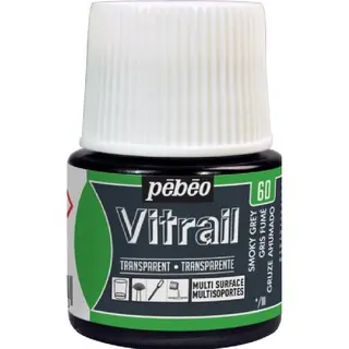 Pebeo Vitrail Paint, Smokey Grey, 45 Ml (Pack Of 1)