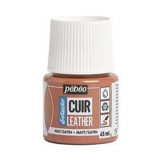 Pebeo, Kleuren + Verf Voor Doe-het-zelvers, SetaCuir Lederkleuren (45 ml)
