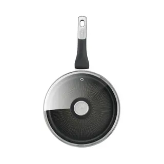 Tefal Unlimited hapjespan + deksel 24 cm - inductie
