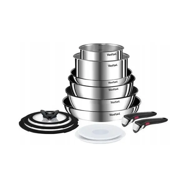 Tefal Ingenio Emotion Kochgeschirr-Set, 13-teilig, Töpfe Und Pfannen Mit Abnehmbaren Griffen, Antihaftbeschichtung, Induktionsgeeignet, thumbnail