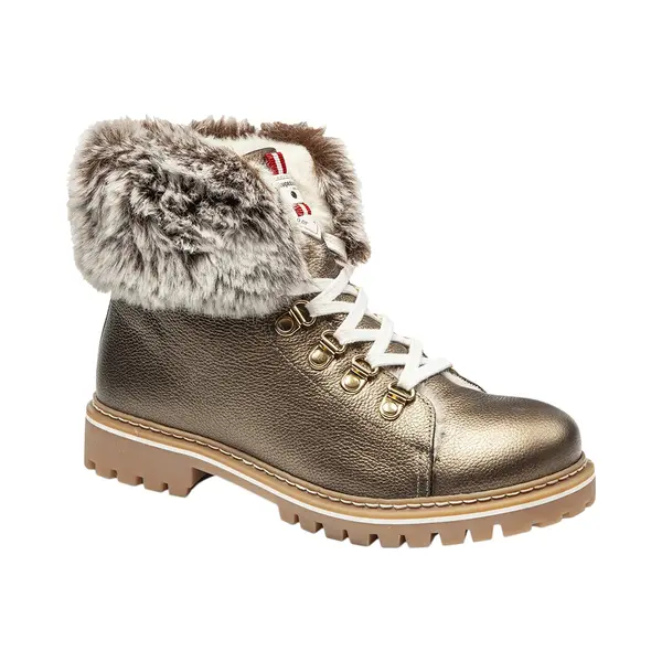 Les Tropeziennes Par M.Belarbi, Damen, Boots + Stiefel, Damen Stiefeletten Lacen, Bronze, (37) thumbnail
