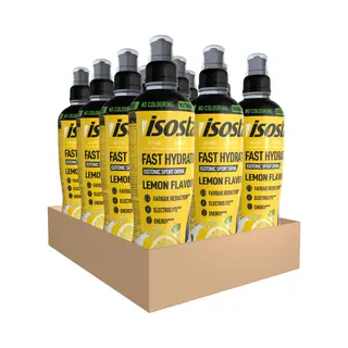 12x Isostar Fast Hydration&Perform Lemon 500 Ml