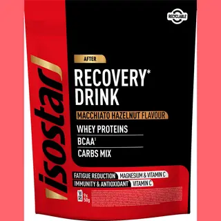 Isostar Long Energy +3H - Recovery Drink - Macchiato - Hazelnut - 450 Gr