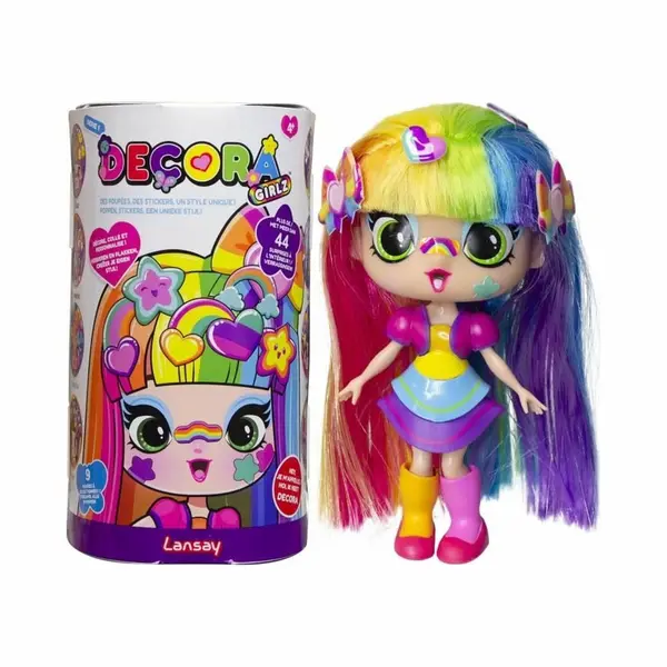 Poupée - Lansay - 55101 - Decora Girlz - Minis Poupées Fashion A Personnaliser - Decora thumbnail
