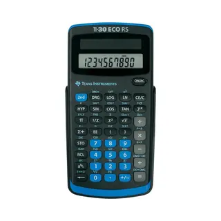 Texas Instruments Ti-30 Eco Rs calculator Pocket Wetenschappelijke rekenmachine Zwart