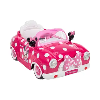 Huffy Minnie Mouse - Ride-on Auto 7, 2V - Werkende Koplampen En Openende Deuren - Roze
