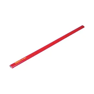 Stanley, Potlood, 1-03-850 Timmermanspotlood Met Zachte Loodlijn, Rood