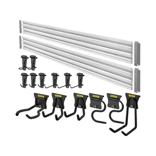 Stanley STST22000-1 Lagerregal für Gartengeräte Wand-montiert Stahl