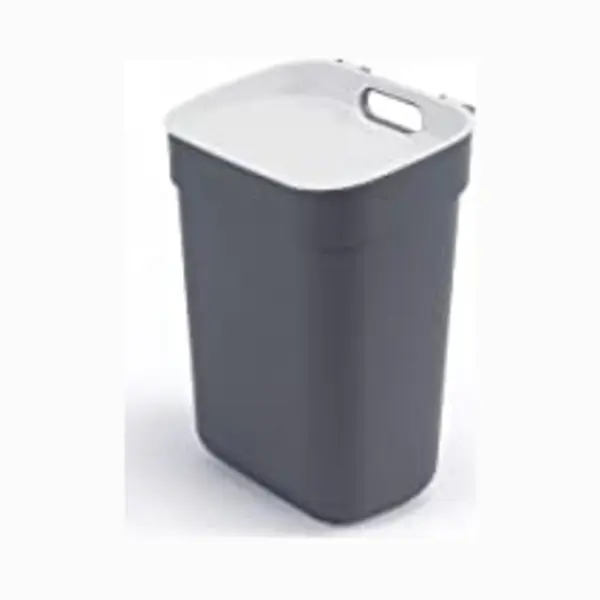 Curver Ready To Collect 10L Sorting Bin - Ideal Under Sink - With Wall Mount For Wall Or Door - Kitchen, Bathroom, Laundry Room - 100% Recycled - thumbnail