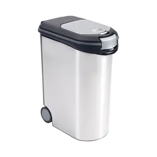 Curver Metallic Pet food storage container Plastic Black, Grey