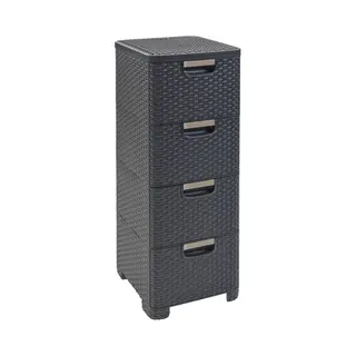 Curver Style Drawer Opbergmandje Rechthoekig Kunststof Grijs