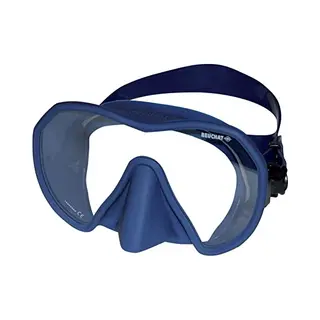 Beuchat Maxlux Diving Mask S - For Narrow Face Shapes (Colour, Blue)