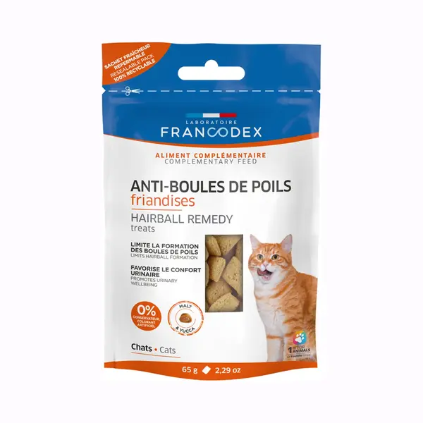 Francodex Indoor Cat Treats - 65 G thumbnail
