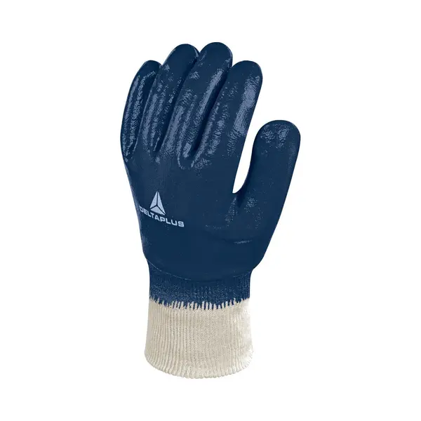 Handschuh Delta Plus Nitril Vollbeschichtet Strickbund Grösse 10 -ni15510 T10 thumbnail