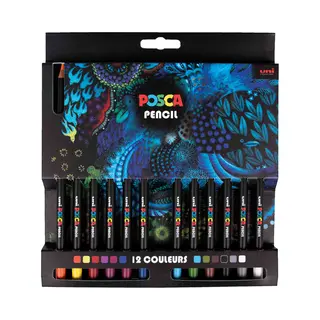 Posca Buntstifte Pencil KPE200, 12er Kartonetui
