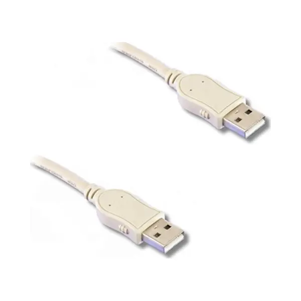 Lineaire PCUSB210C Usb-kabel Usb 2.0 1,8 m Usb A Beige thumbnail