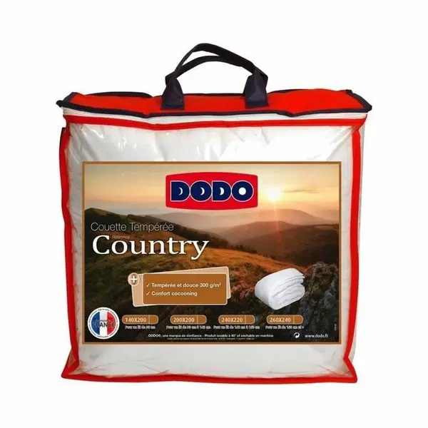 Dodo Temperierte Decke Country Weiß 140 X 200 Cm thumbnail