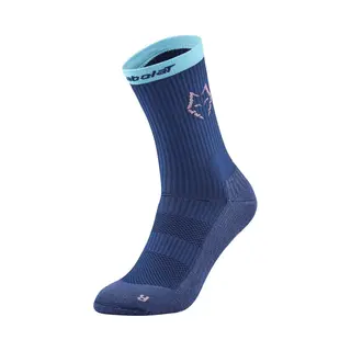 Socken Babolat Long Mid-Calf Nachlass Blau 2025 J. Lebron