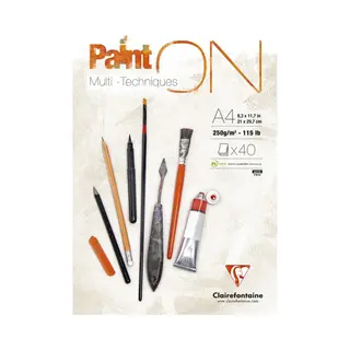 Clairefontaine 96537C Kunstdruckpapier 40 Blätter