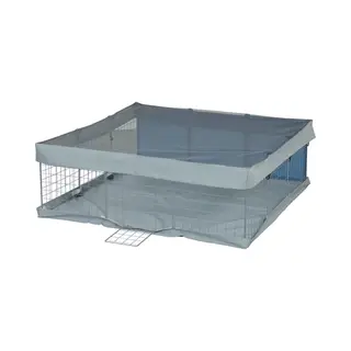 Zolux Neopark Modulares Gehege Blau 105x105x35 Cm