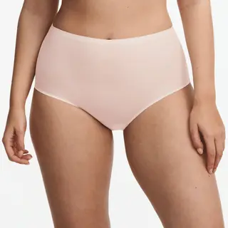 Chantelle Women's SoftStretch High Waisted Brief In Pink
