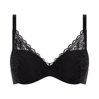 Chantelle - Easy Feel Floral Touch - Schalen-Bh (70E Schwarz)