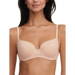 Chantelle Women's Norah Underwired Covering Full Cup Bra In Nude | Size, 36DD