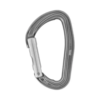 Petzl Djinn Sicherungskarabiner Aluminium Grau 1 Stück