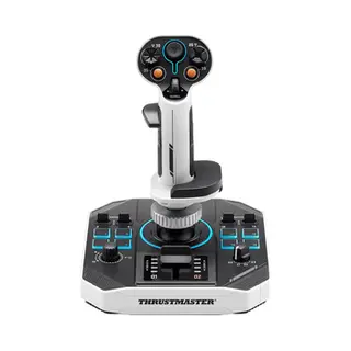 Thrustmaster Sol-R 1 Schwarz, Weiß Usb Flightstick Analog / Digital Pc