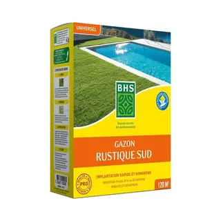 Graszoden - Bhs - Rustiek Graszoden Zuid - 1kg, 40 M². Bestand Tegen Droge Omstandigheden Dankzij Hoog Zwenkgras. Snel En Uniform.