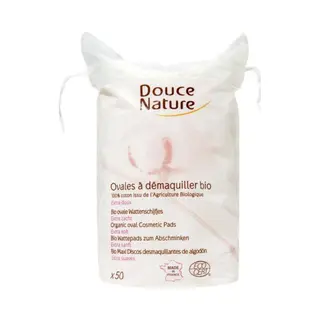 Douce Nature Wattenschijfjes Bio Katoen Ovaal 50 Stuks
