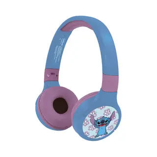 Lexibook HPBT010D hoofdtelefoon/headset Hoofdtelefoons Bedraad en draadloos Hoofdband Oproepen/muziek Usb Type-C Bluetooth Blauw, Lichtblauw, Roze