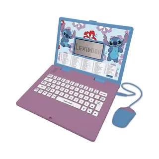 Lexibook Stitch Bilingual Talking Educational Laptop – 124 Activities In English And Spanish
