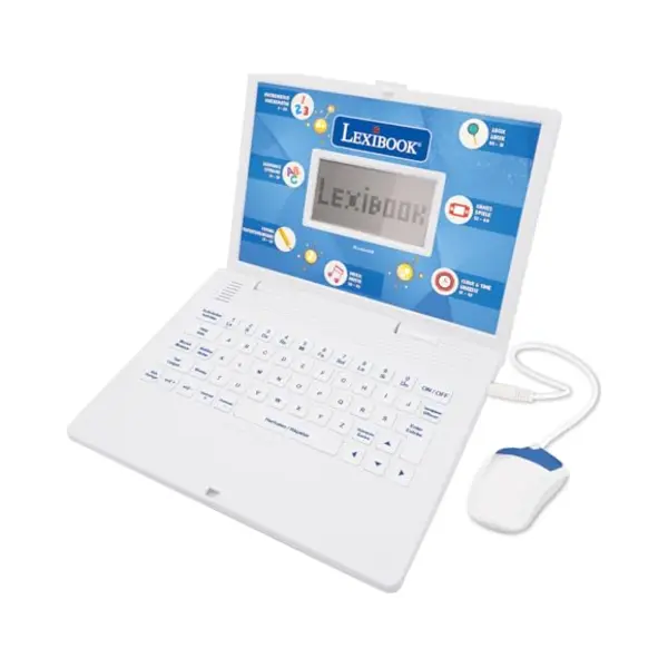 Lexibook Power Kid® Tweetalige Sprekende Educatieve Laptop - 124 Activiteiten In Het Frans En Nederlands thumbnail