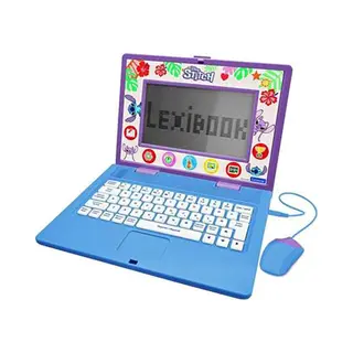 Lexibook, Disney Stitch, Bilingual And Educational Laptop English/Spanish, Toy For Children, 170 Activities To Learn, Play Games And Music, Large