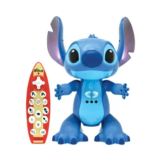 Lexibook, Disney Stitch, Interactieve Robot, Tweetalig, Frans, Engels, Gebarenbesturing En Afstandsbediening, Reageert Op Aanraking, Programmeerbaar,