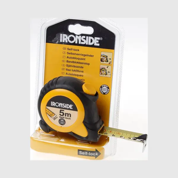 Ironside Rolbandmaat Rubber Abs 5 Meter X 25mm thumbnail