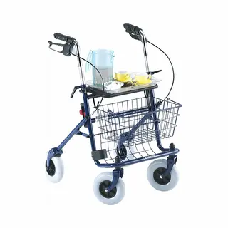 Thuasne - Rollator Quatro - Opvouwbaar - Blauw - Voor Binnen En Buiten - 10, 2 Kg