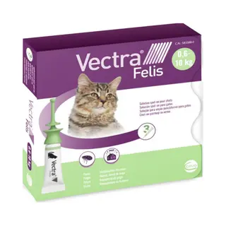 Vectra Felis - 0, 6 Bis 10 Kg - 3 Pipetten