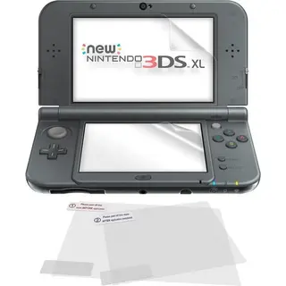 The Powerstore Matte Anti Glare - Screenprotector Bescherm Folie Geschikt Voor Nintendo 3DS Xl - New 3DS Xl