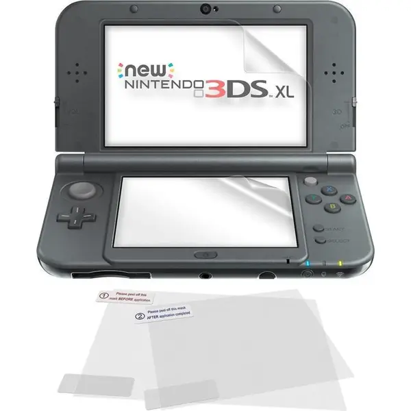 The Powerstore Matte Anti Glare - Screenprotector Bescherm Folie Geschikt Voor Nintendo 3DS Xl - New 3DS Xl thumbnail