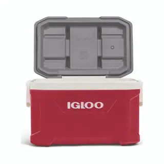 Igloo - Latitude 52 - Middelgrote Koelbox - 49 Liter - Rood