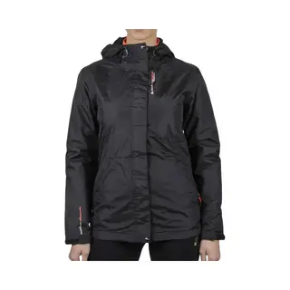 Damen Doppelter Fleece-Windbreaker Peak Mountain Ajik