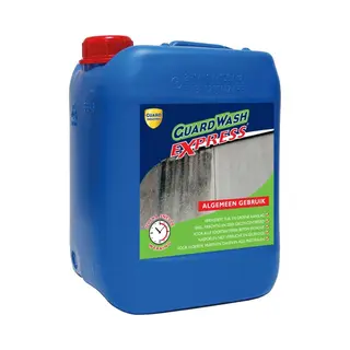 Guard Industrie Terras En Gevelreiniger Voor Natuursteen, Hout, Crepi - Geconcentreerd - Guardwash Express 5L - Tot 15L Kant- En Klaar