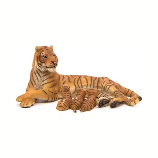 Papo Lying Tigress Nursing